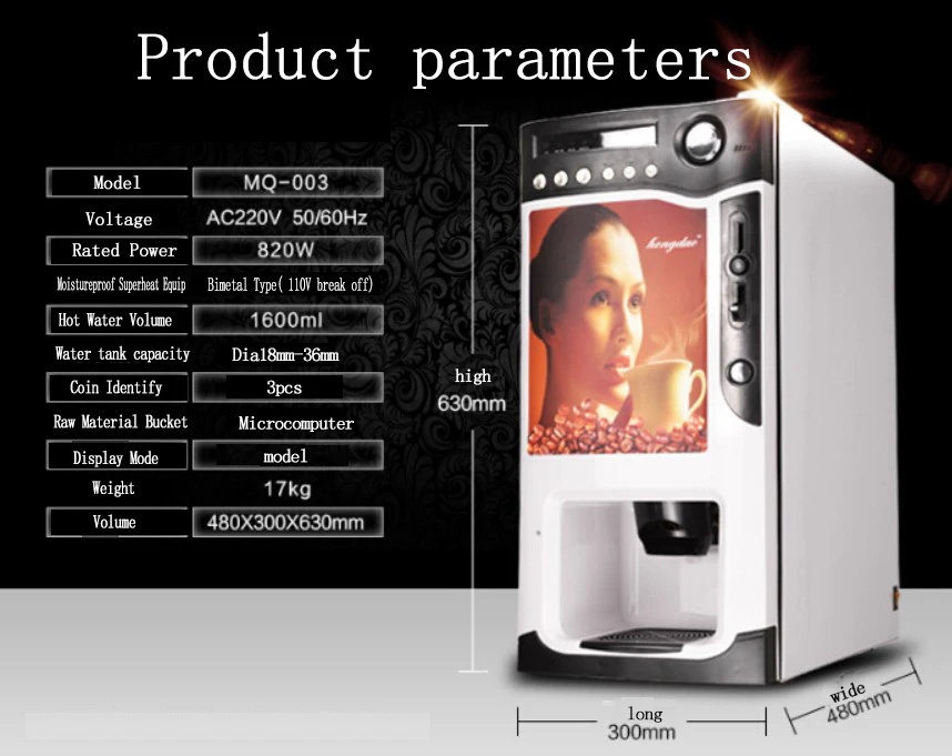 Coffee Hot Chocolate Vending Machine With Three Drinks Buy Coffee Hot