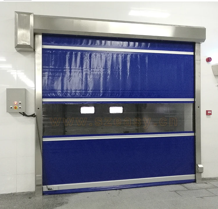 High Speed Roll Up Door Insulated High Speed Shutter Pvc Door