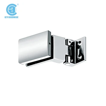Commercial Fix Clamp Wall To Glass Door Hinge Stainless Steel