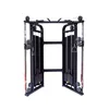 gym equipment factory dual adjustable pully cable crossover