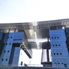 New Design Building Materials Aluminum And Reflective Glass Curtain Wall