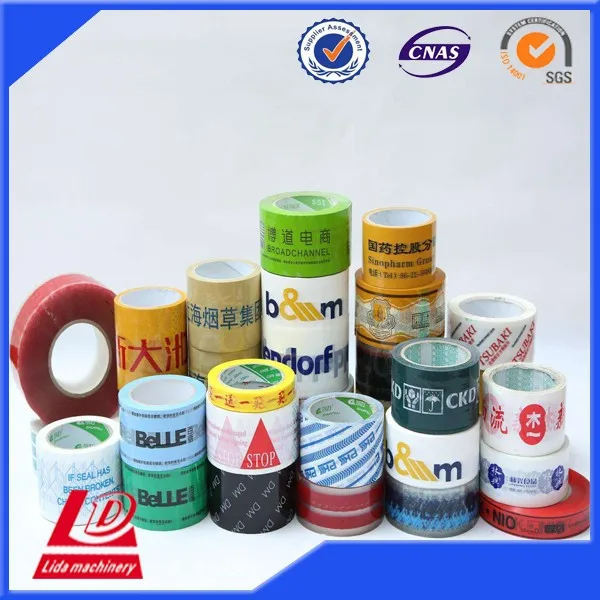 Single Sided Printed Bopp Adhesive Tape Jumbo Roll Coating Machine