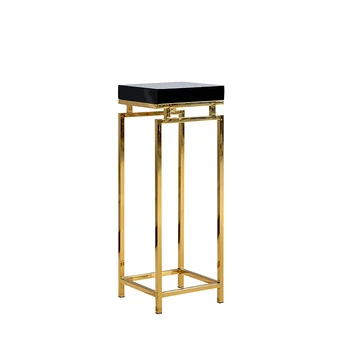Modern Stainless Steel Tall Side Tables For Living Room Gold Modern Stainless Steel Tall Side Tables For Living Room Gold