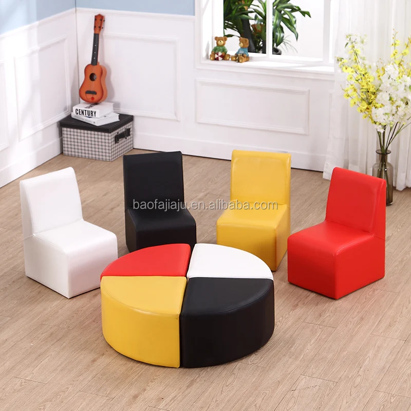 new design 2020 Colorful kids Preschool furniture