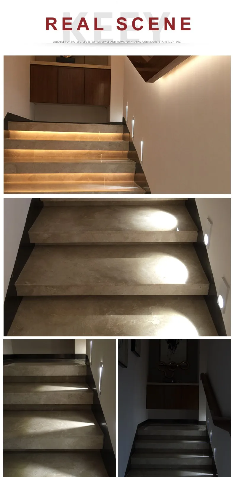 stairs wall light led