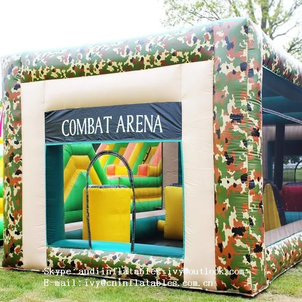Inflatable Paintball Arena Inflatable Bazooka Ball Arena Inflatable