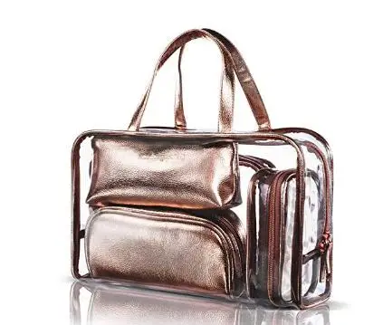 Neceser De Viaje Para Hombre Y Mujer,Bolsa De Cosméticos  Portátil,Transparente De Pvc,Quart,Bolsa De Equipaje,Organizador De Bolso De  Mano - Buy Cosmético Bolsa Pequeña Bolsa Product on Alibaba.com