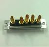brass metal gold plated pins plunger spring pins D-SUB connector 2 row 3 row