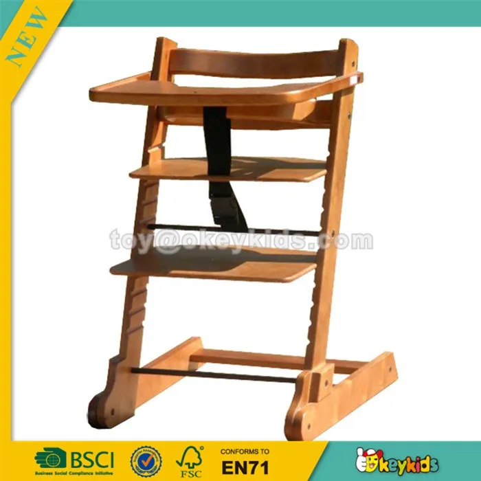Wholesale Elegant In Design Wooden Kids High Chair,Restaurant Kids High