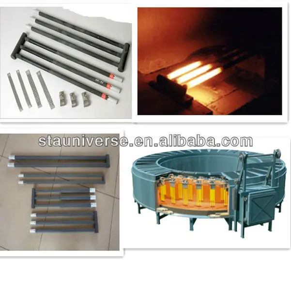 6001600c Silicon Carbide Sic Heating Elements For Laboratory Electric