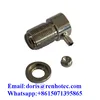 Female Jack Bulkhead UHF Connector Right Angle Crimp LMR195 Wire Cable PL239 UHF Elbow RF Connector