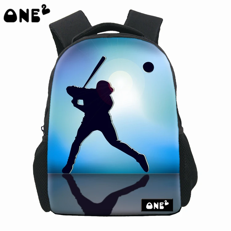 

ONE2 Design Korea style baseball blue school students bag backpack for children kids, Customized