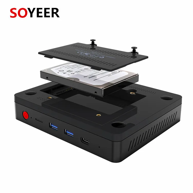 

Soyeer popular S2 mini pc Inter N5000 8+128G ssd for Windows 10 and linux all in one mini pc RJ45 from Beelink