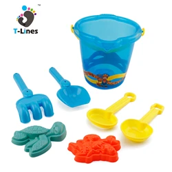 Eco plastic fish shape beach sand toys play set for kids.jpg