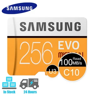 Original SAMSUNG Memory Card 128GB 32GB 64GB 256GB Micro TF SD SDHC SDXC EVO C10 TF Cards Trans Flash MicroSD Cards
