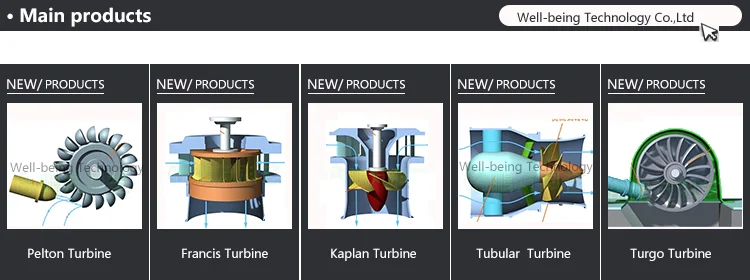 generator for hydro plant