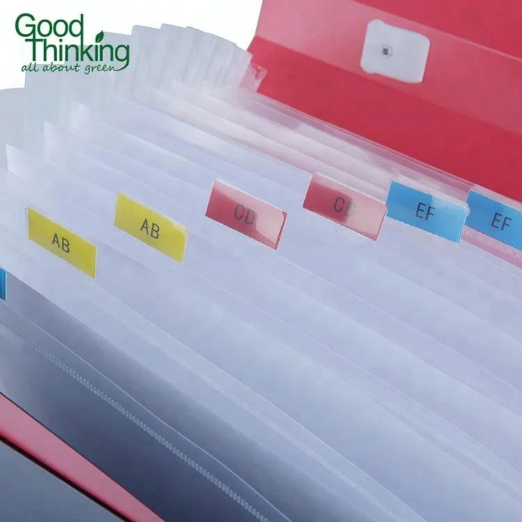 
A4 size office document wallet expanding file folder with handle,custom wallet eco-friendly school expanding file folder 