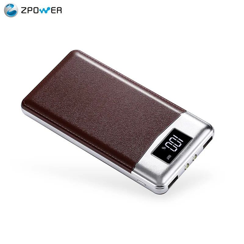 

New products 2017 innovative product waterproof leather case power bank 10000mah, N/a