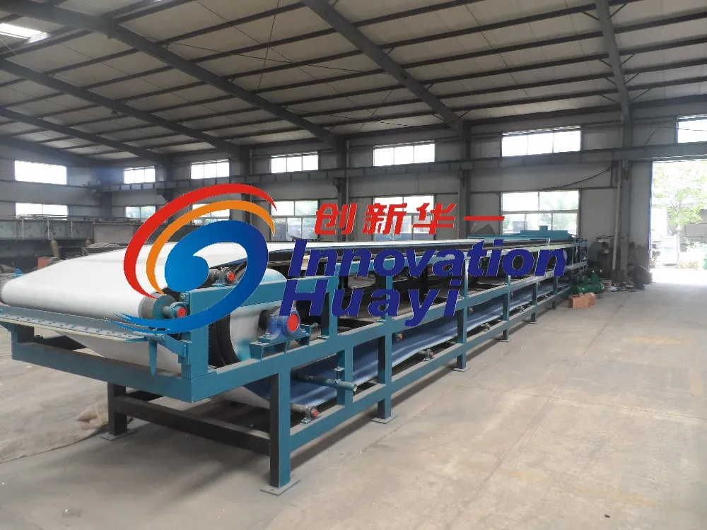 Continuous Horizontal Rubber Belt Vacuum Belt Type Filter Press Buy