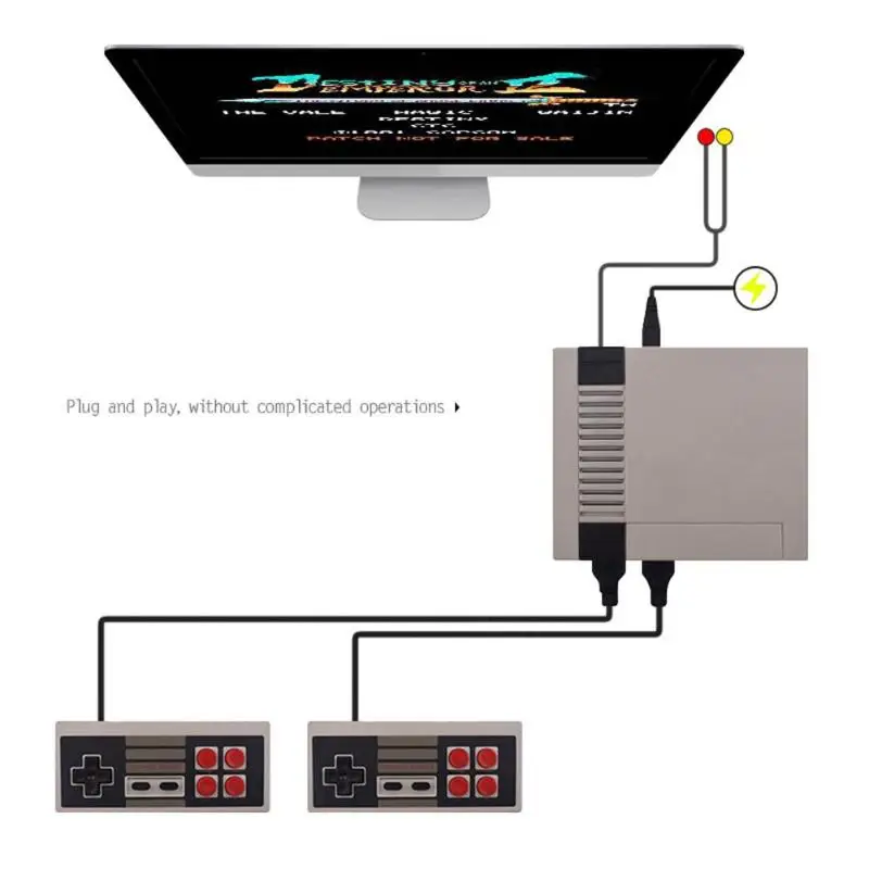 
2019 Best Quality Mini TV Game Console 8 Bit Retro Video Game Console Built-In 620 Games Handheld Gaming Player Best Gift 