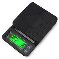 

Green backlight LCD Digital Timer Coffee Scale 3kg 0.1g Kitchen Scale