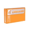 silver stamped logo auto part packaging box for shipping