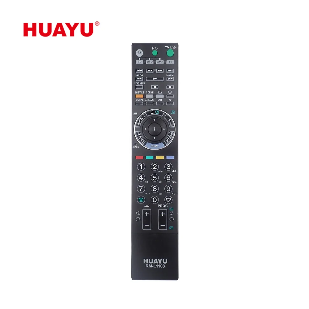 

RM-L1108 UNIVERSAL USE FOR SONY LCD LED TV REMOTE CONTROL, Black