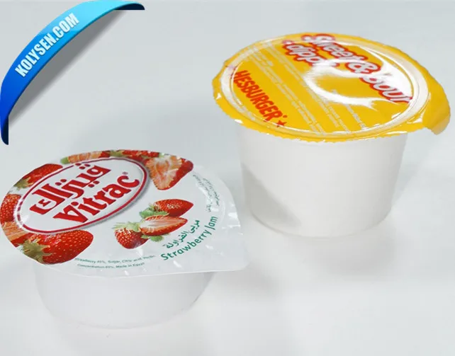 Plastic cup sealing film plastic cup lid film