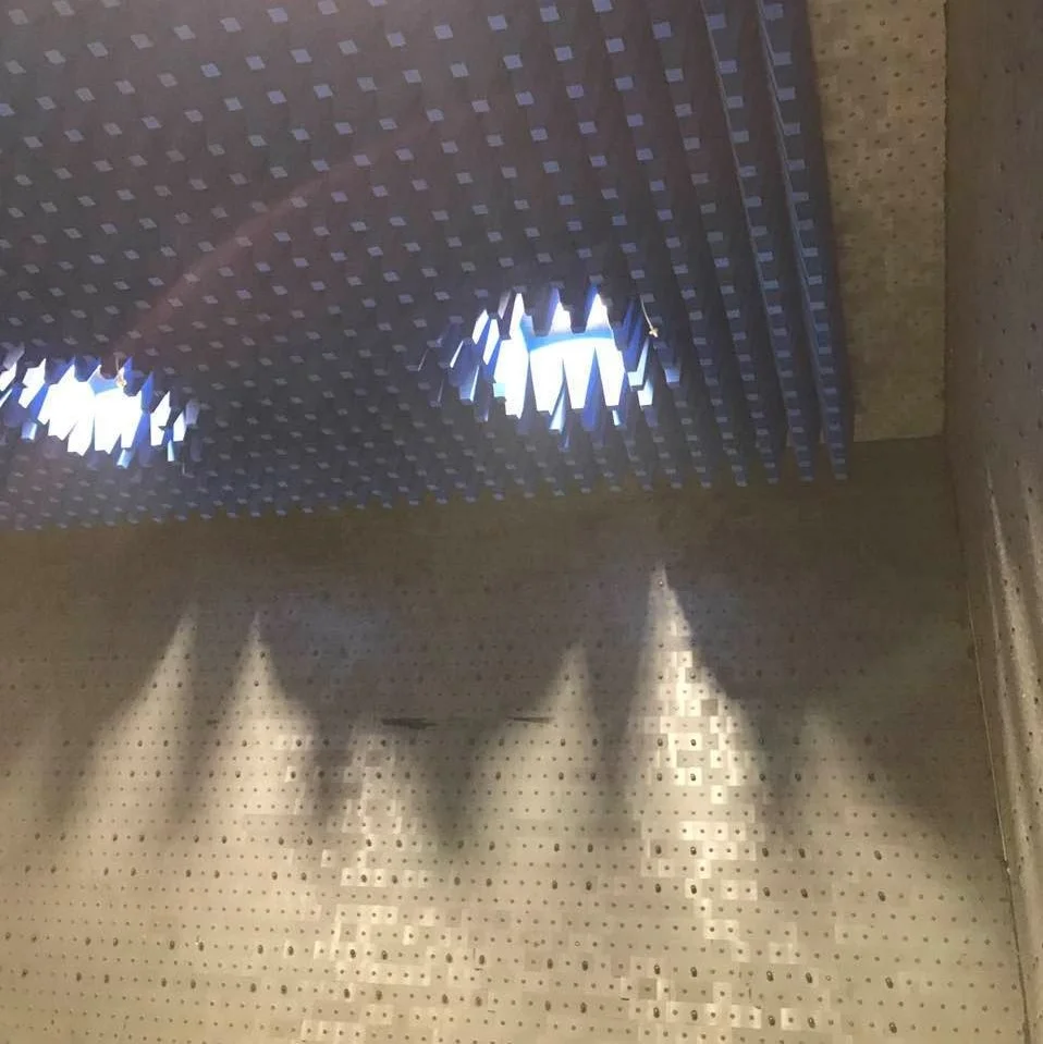 
6.7mm thickness 100*100 Ferrite tiles for EMC Chamber 