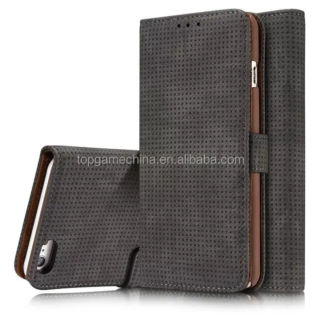 

new design for iphone 7 leather case,mobile phone accessories factory in china