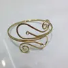 2017 Fashion Women Costume Statement Jewelry Fashion Accessories Bijoux Gold Punk Hip Hop Bangles Upper Arm Bracelet