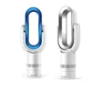 Chinese electric bladeless air circulation standing cooler fan heater, pedestal floor stand cooling fan