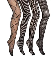 

Fishnet Tights Panty Hose Women's Lace Stockings Pantyhose Extended Sizes