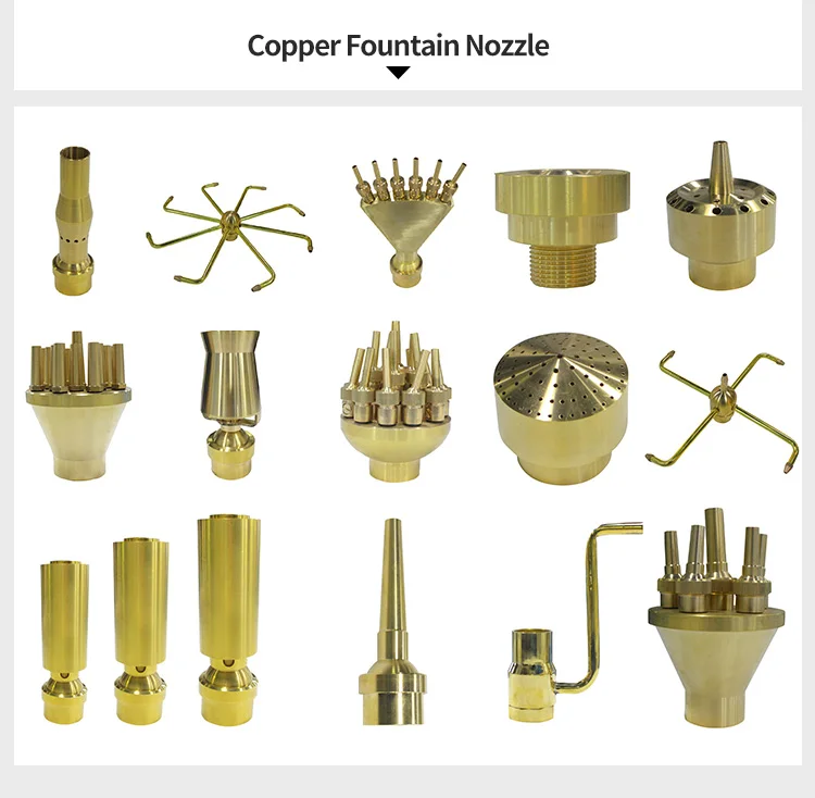 copper fountain nozzle 