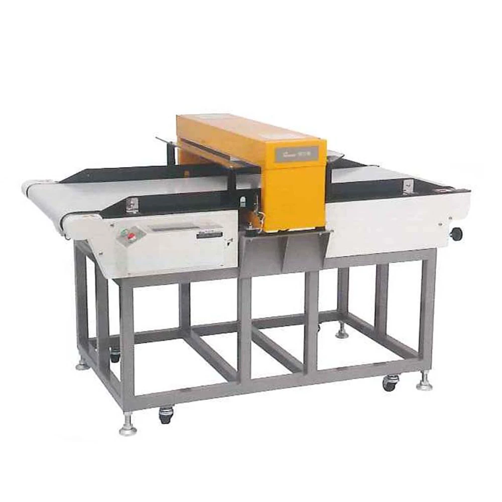 
SANKO APA-6800 CONVEYOR TYPE GARMENT NEEDLE DETECTOR DETECTING FOR IRON PIECES WITH STANDARD 1.0MM HEIGHT 140MM 