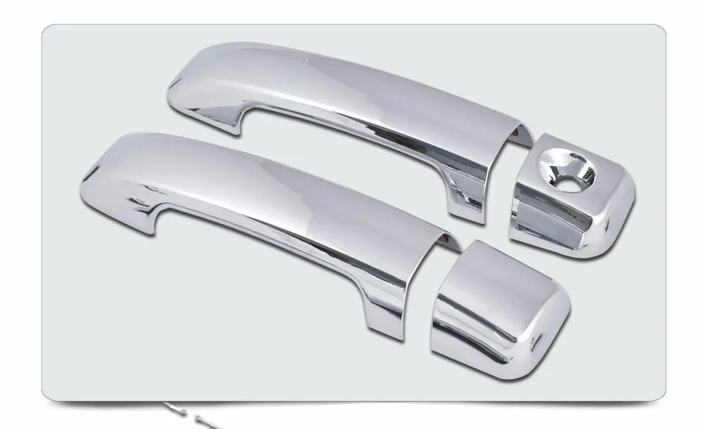 ABS Plastic Chrome Door Handle Cover No PSKH Parts For Toyota Tundra Fj Cruiser 2D 2007-2013 c.jpg