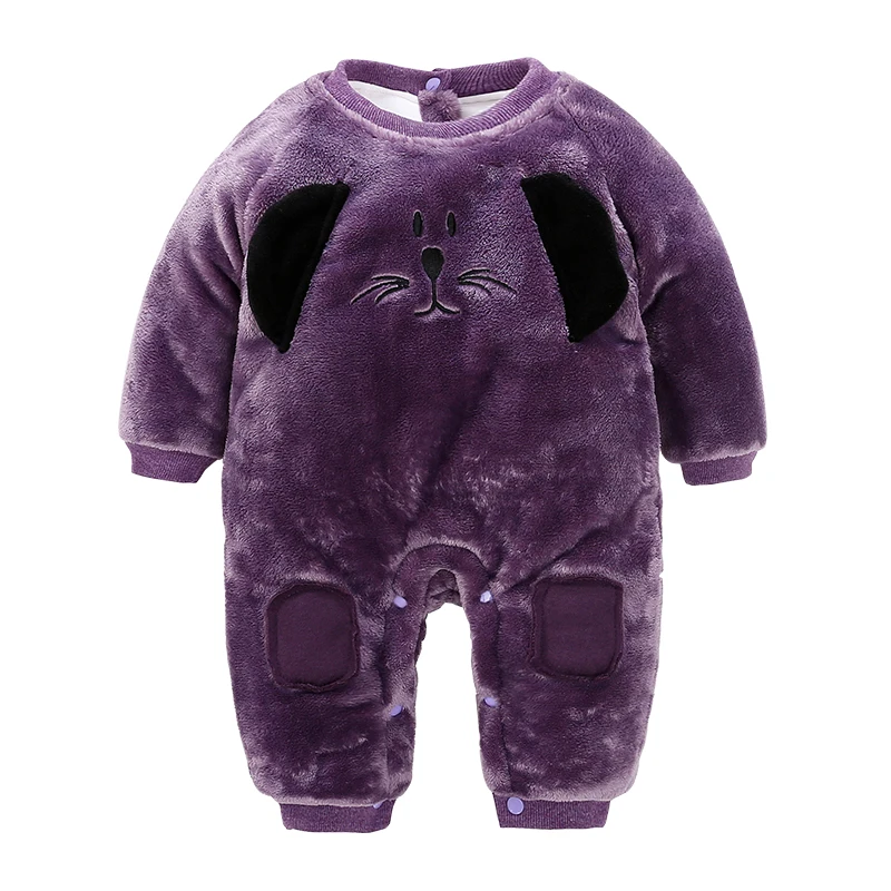 

High quality 2018 winter baby warm jumpsuit baby clothing romper, Picture