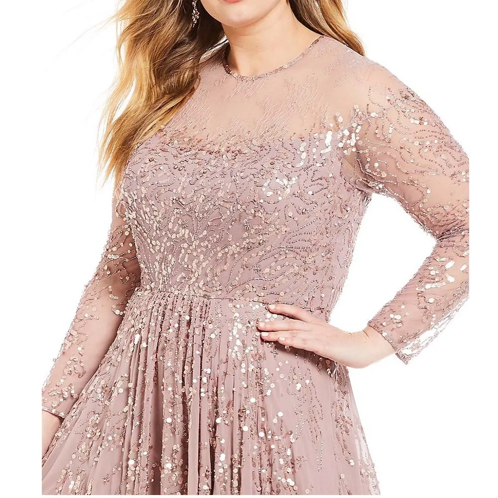 gowns for chubby ladies