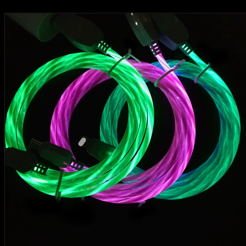 

Glowing LED Data Cable USB Charger Data Line Cable