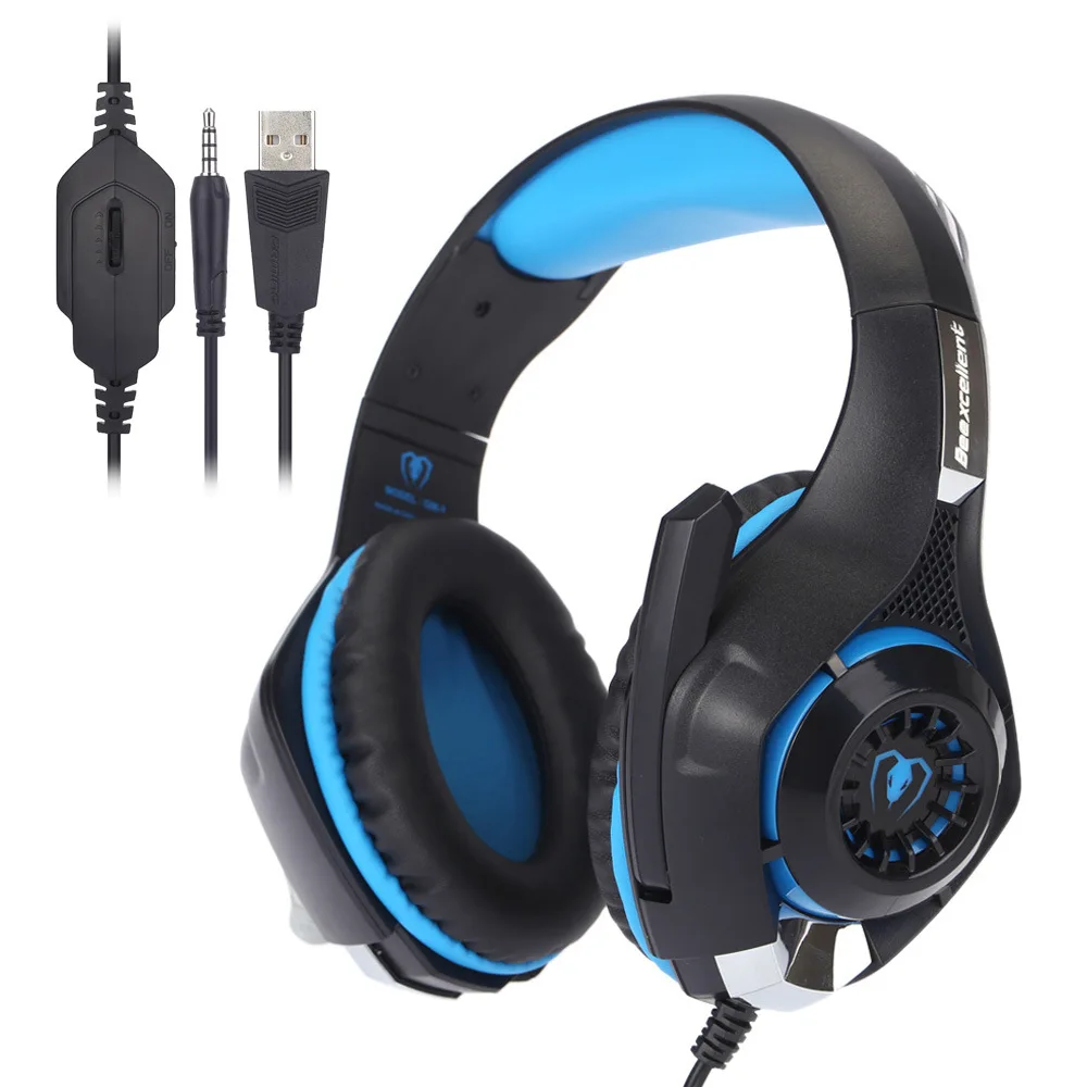 

Gaming headphone Earphone for Xbox One Headphone for ps4 headset, Black
