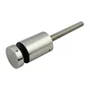 Balcony Railings Stainless Steel 50mm Diam Satin finished Adjustable Glass Standoff