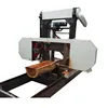 Automatic / Manual Hydraulic Wood Cutting Saw Mills Portable Mobile Log Milling Machine