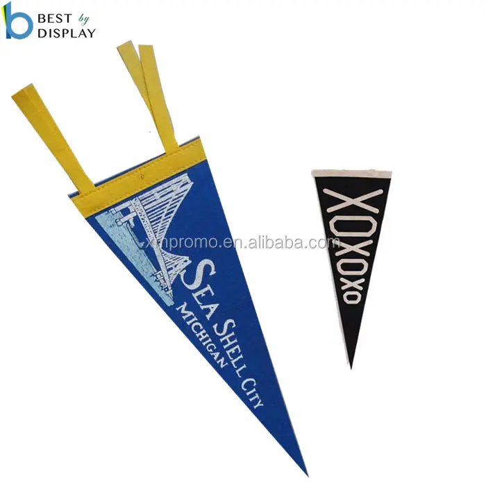 Custom Triangle Hanging Felt Wall Pennants Buy Custom Felt Triangle