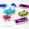 Made in Taiwan Plastic Rhinestone Ornaments Set for Decoration