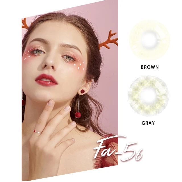 

Realcon Fancy look Natural colored Aurora contact lens, 5 colors
