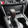 Mcow High Quality Luxury Hand Sewing Leather Car Gear Shift Knob Cover Used For Acord 2018