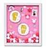 First Year baby 12 Month Photo Frame Baby Handprint & Footprint Picture Frame Kit