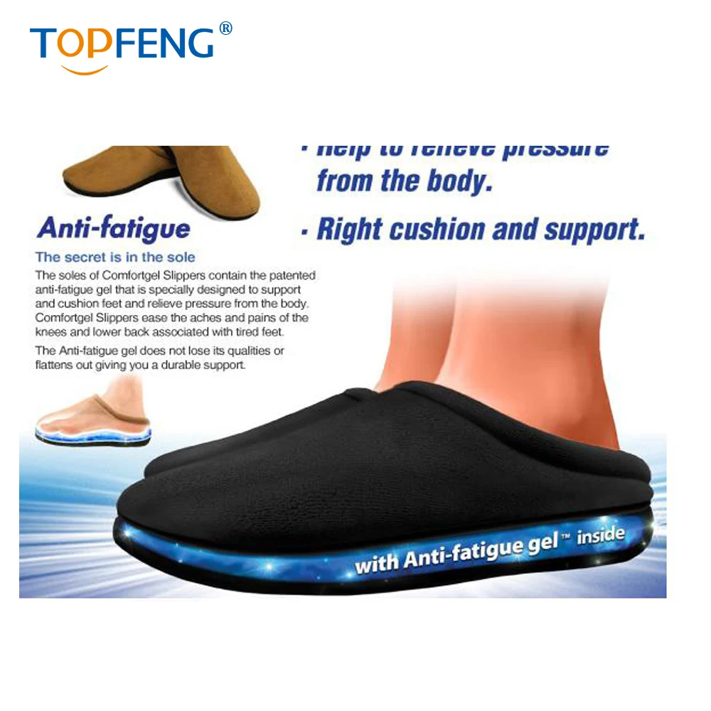 Comfort Gel Slipper Gel Insole Slippers