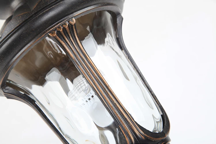 
Factory price ip54 aluminum European style antique brass led pendant light fixtures E27 led hanging light 