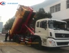 china clw kingland 10 wheeler 23cbm skip loader hook arm garbage dump compactor refuse collector rubbish truck for hot sale